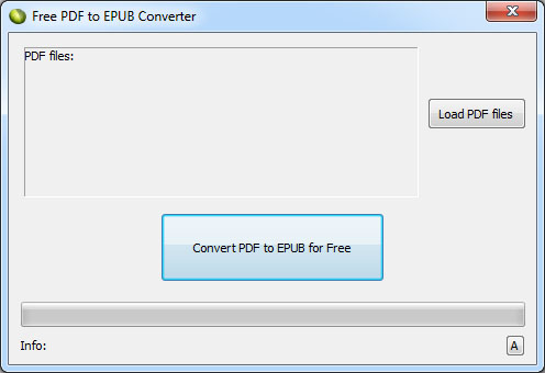 LotApps Free PDF to EPUB Converter 3.0