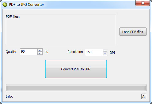 Windows 8 LotApps Free PDF to JPG Converter full