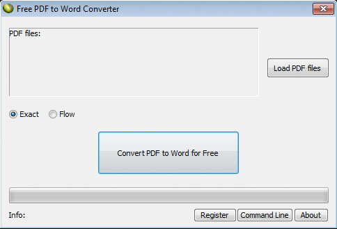 LotApps Free PDF to Word Converter screenshot LotApps Free PDF to Word Converter screenshot